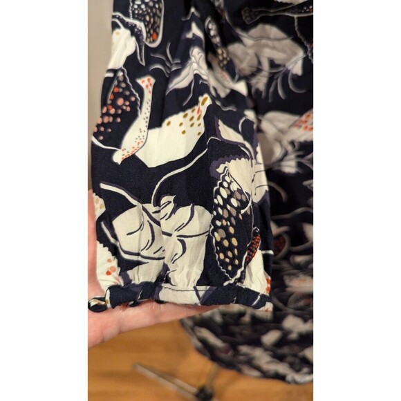 Old Navy SZ M Blue Dove Print Sheath Dress Inspirational Church Dress - Picture 2 of 5